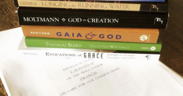 collection of eco-theology books